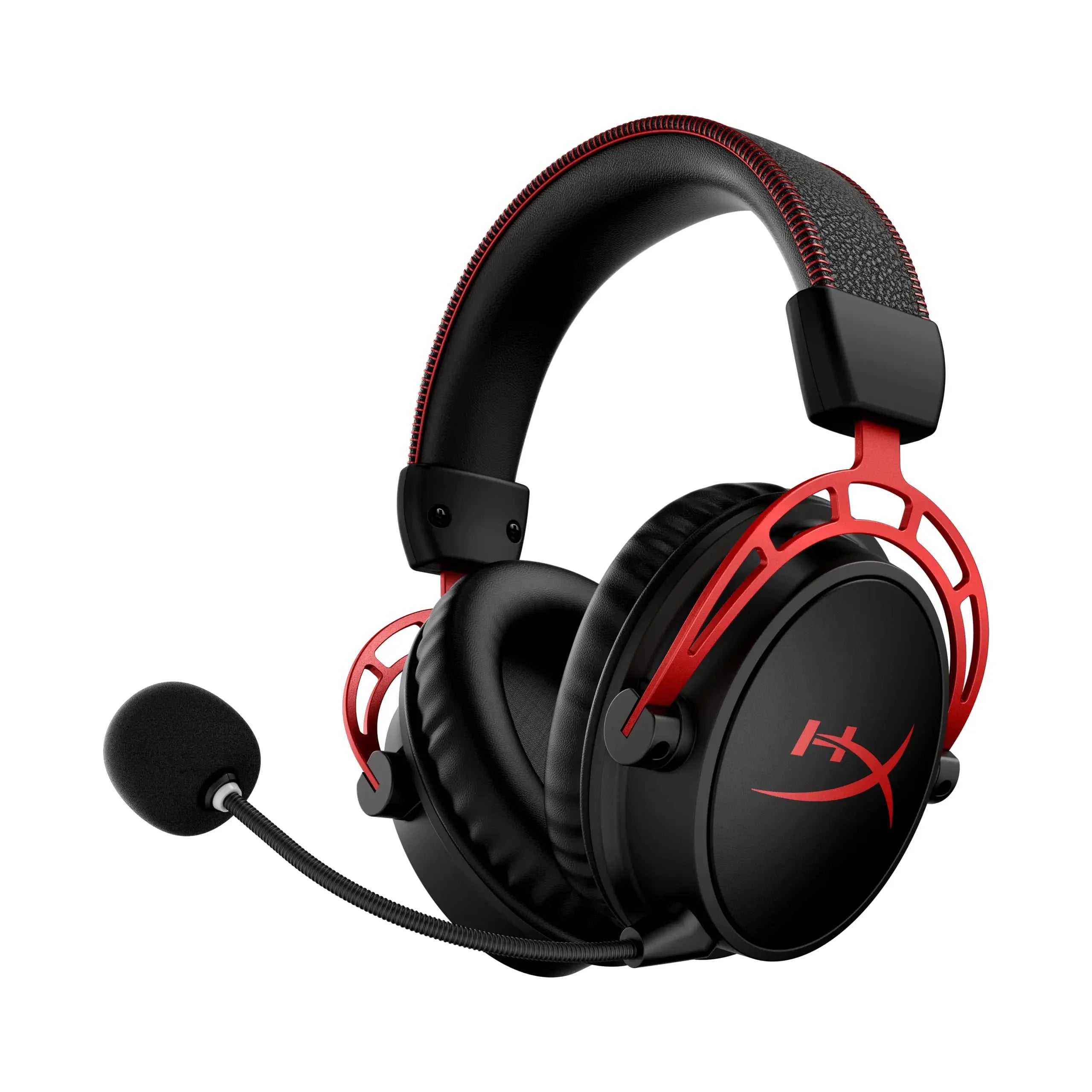 HyperX Cloud Alpha Wireless - Gaming Headset for PC, 300-hour battery life, DTS Headphone:X Spatial Audio, Memory foam