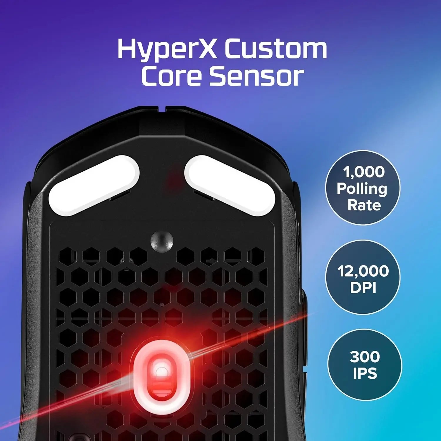 HyperX Pulsefire Haste 2 Wired Gaming Mouse 100 Hour Battery Life Dual Wireless Connectivity For Pc Mac Laptop