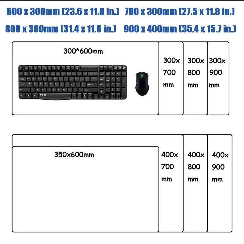 Japan Anime Gamer Mouse Pad E-eevee Cabinet Kawaii Tablepad XXL P-pokemon Keyboard Rug Laptop PC Gaming Rubber Extended DeskMats