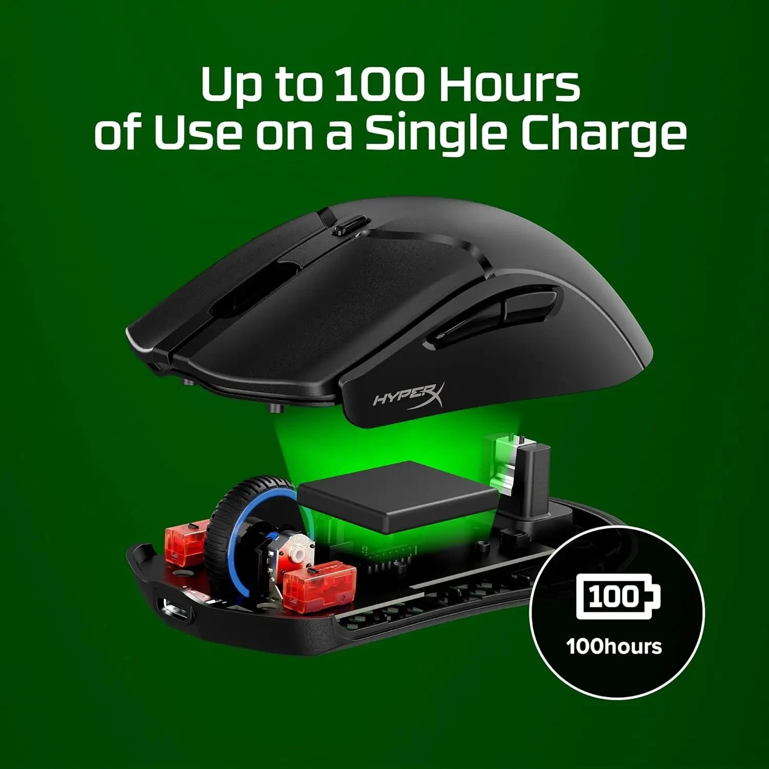 New HyperX Pulsefire Haste 2 Mini Bluetooth Wireless Mouse Ergonomic Lightweight RGB Low Latency Customized E-sports Gamer Mouse