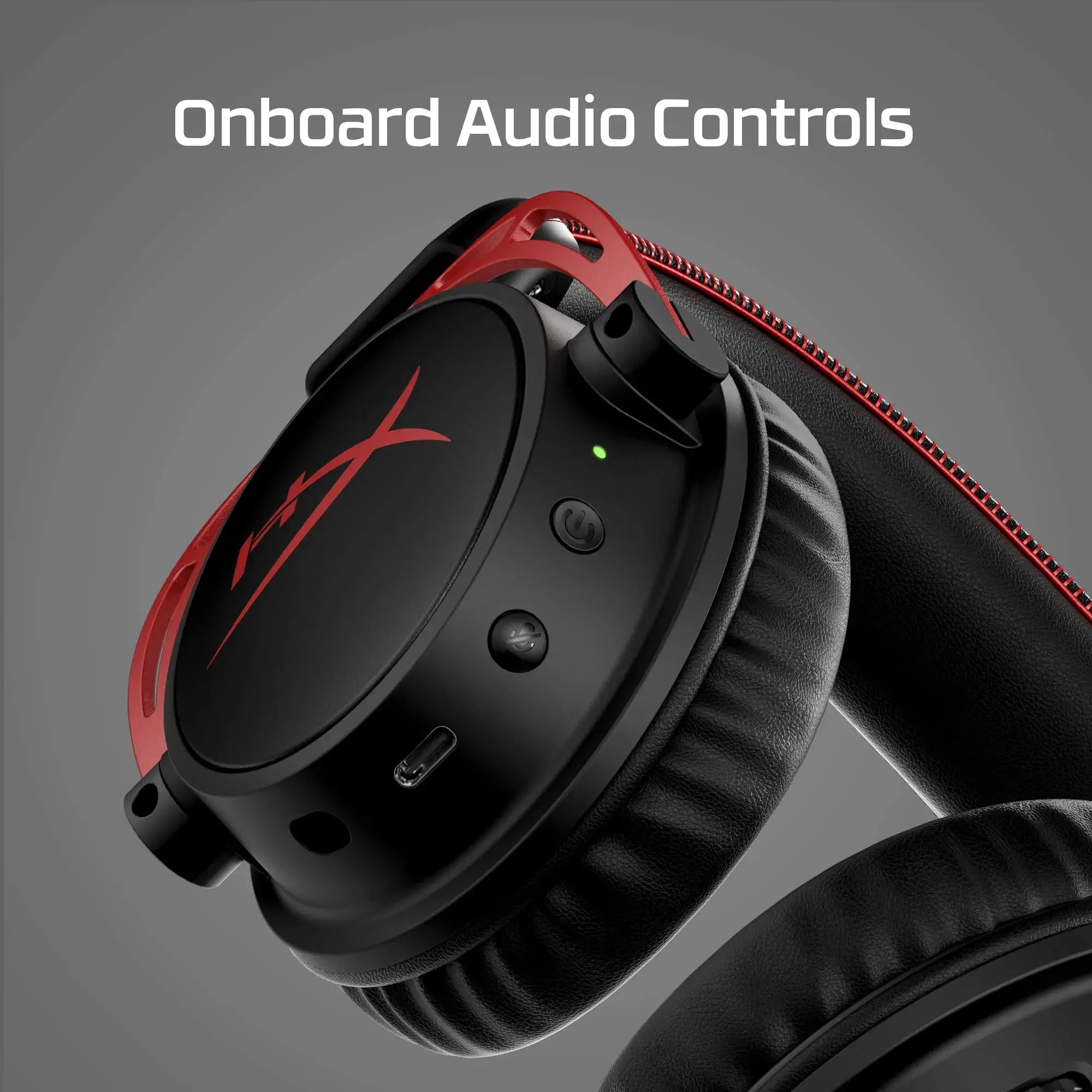 HyperX Cloud Alpha Wireless - Gaming Headset for PC, 300-hour battery life, DTS Headphone:X Spatial Audio, Memory foam